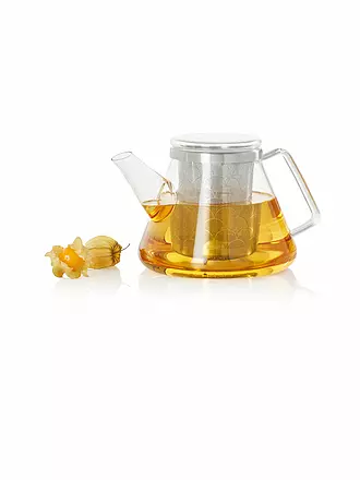AD HOC | Teekanne Fusion 1L Glas/Edelstahl | 